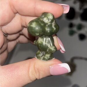 Green Jade Stone Figurine